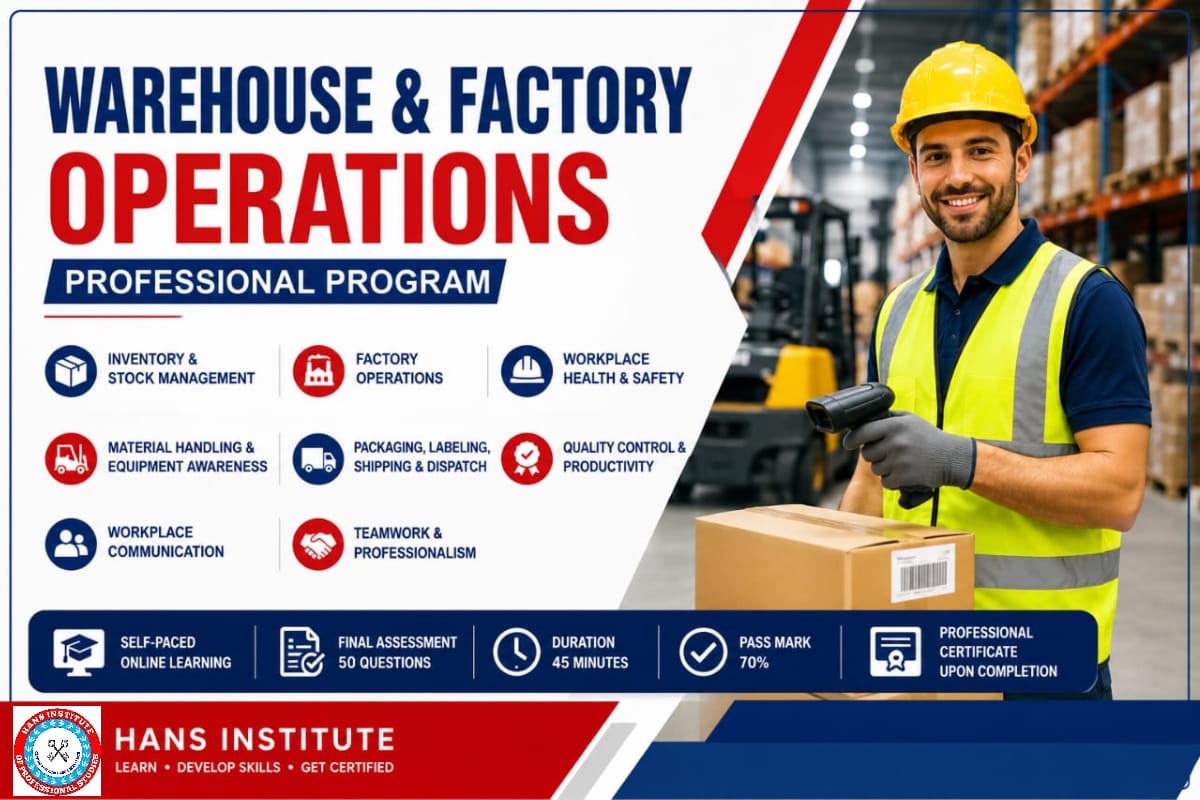 Warehouse & Factory Operations Professional Program