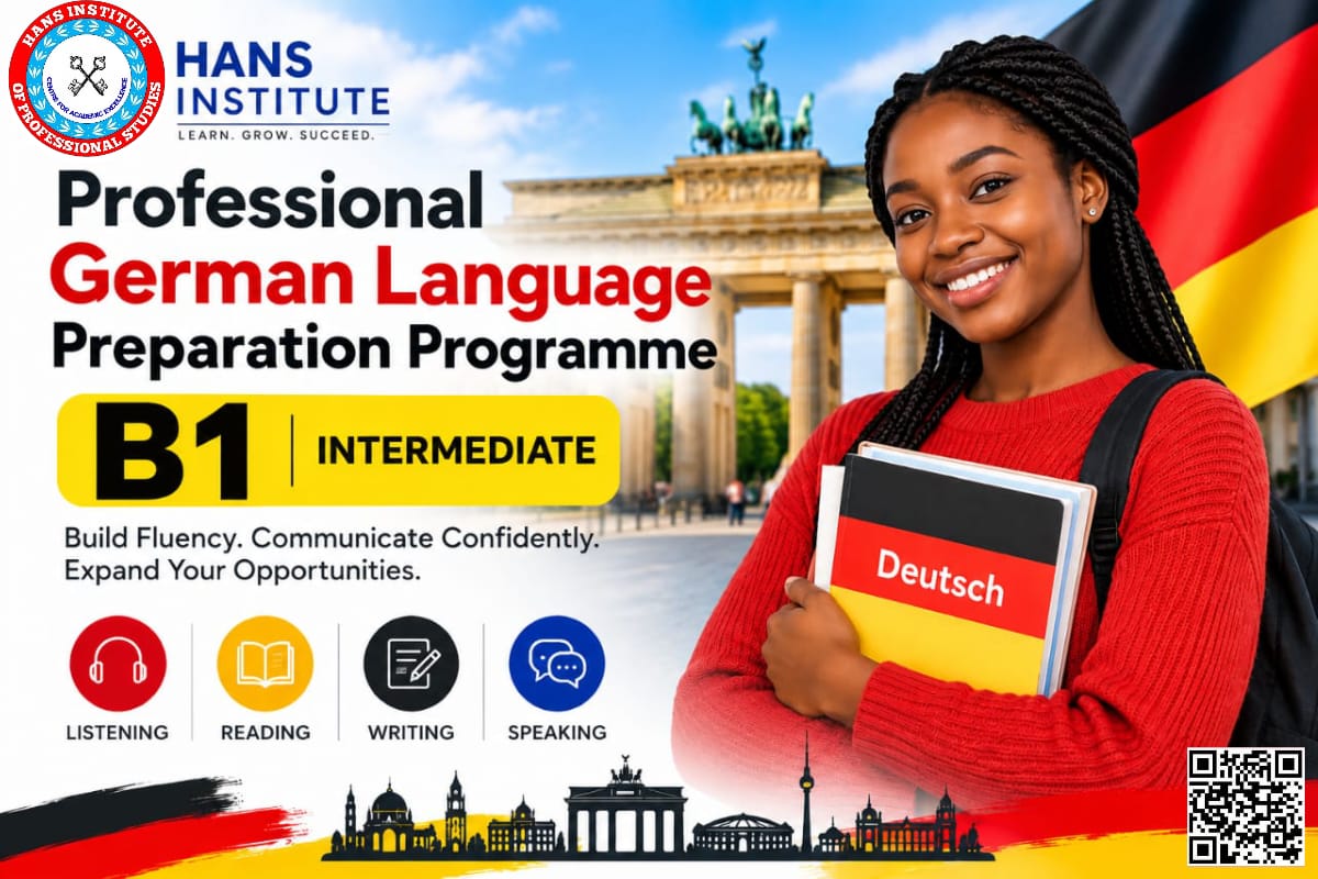 Professional German Language Preparation Programme – B1