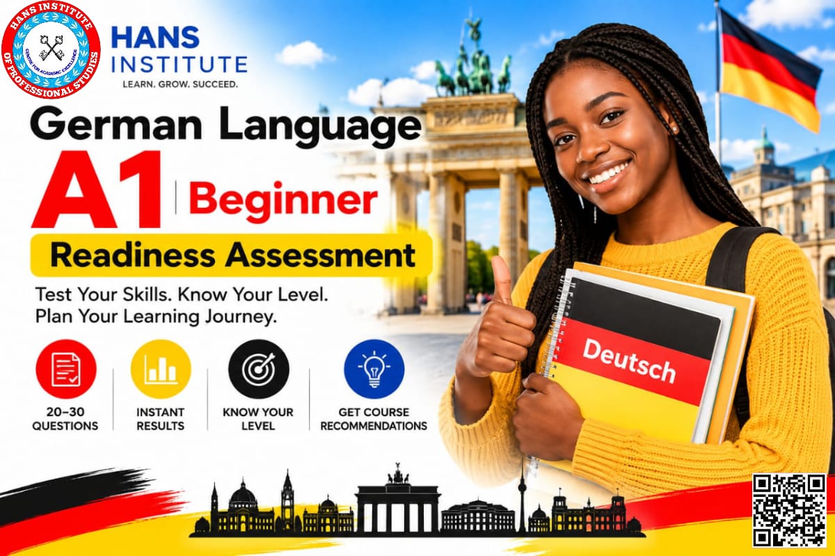 German Language A1 Beginner Readiness Assessment